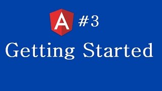 Angular 2 Tutorial  3  Getting Started [upl. by Amos]