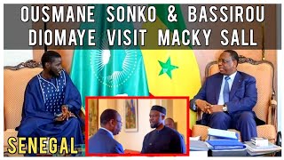 Senegals new President amp Ousmane Sonko visit Macky Sall ahead of inauguration [upl. by Inva]