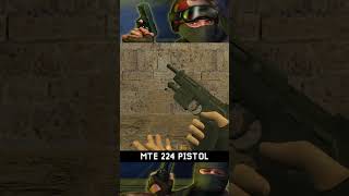 MTE 224 Pistol shorts fps counterstrike cs cs16 dedust2 cs16mods [upl. by Doownil]