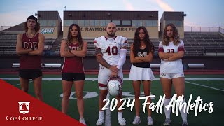 Fall Athletics 2024  Coe College Kohawks [upl. by Annairdna]