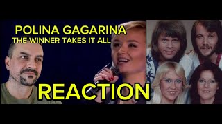 POLINA GAGARINA Полина Гагарина  The Winner Takes It All reaction [upl. by Jasmin]