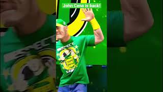 John Cena returns at Money in the Bank Short [upl. by Drofniw809]