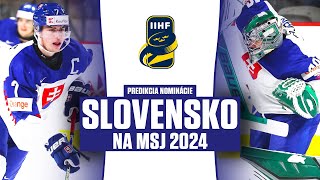 POSLEDNÁ ŠANCA PRE “ZLATÚ” GENERÁCIU 🇸🇰 SLOVENSKO NA MSJ 2024 [upl. by Agnese]