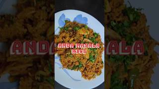 Anda masala rice  reshmakitchen nonveg andamasalarecipe andarice trendingshorts song recipe [upl. by Yodlem]