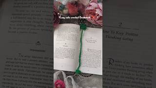 Easy crochet Bookmark Beginner friendlycrochetbookmark shortsviral bookmarks diycrafts crochet [upl. by Ardnatal787]