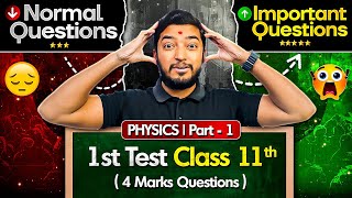 4 Marks IMP Questions That Will Make or Break Your 11th Class Results  1st Test Class 11th  Part 1 [upl. by Aniar]