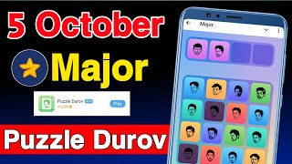 5 October Mazor Puzzle Durov Solve Today  Mazor Daily Combo 5 October [upl. by Jaehne]