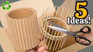 Transforming Cardboard Rolls amp Wooden Sticks 😱♻️ 5 Super Genius Recycling Ideas That Will Amaze You [upl. by Potts]