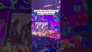 Paul Russell performs “Lil Boo Thang” at the Kids Choice Awards paulrussell lilboothang music [upl. by Strong]