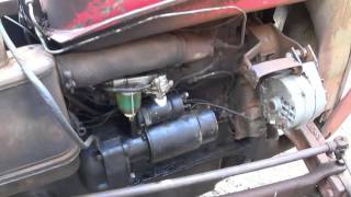 How to Wire up a single wire alternator for Tractors [upl. by Erline775]