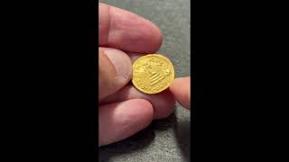 HERACLIUS HERACLIUS CONSTANTINE III MIB 21 Date 626629 AD GOLD SOLIDUS Constantinople Cross [upl. by Yee]