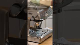 Breville Espresso Machine ☕️ unboxing with hubby breville lifestyle [upl. by Reisman]