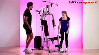 Ultrasport Multistation Kraftturm  Powertower [upl. by Ahsienaj]