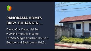 PANORAMA HOMES BRGY BUHANGIN DAVAO CITY DAVAO DEL SUR [upl. by Poore]