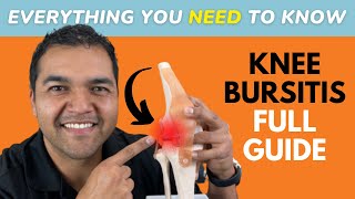 Knee Bursitis  Everything You Need To Know Diagnosis amp Treatment [upl. by Nnylamme]