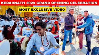 Grand Celebration Kedarnath Dham Opening 2024 Live  Kedarnath Yatra 2024 [upl. by Lumbye]