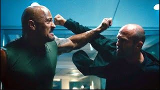 Hobbs vs Shaw  Fight Scene  Furious 7 2015 Movie Clip HD [upl. by Nocaed]