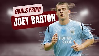 A few career goals from Joey Barton [upl. by Anaillil]