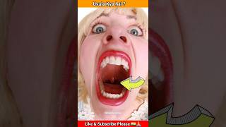 Mouth मे ये घंटी क्यों होती  Uvula 🤔  118  Amazing Facts  viral facts shorts [upl. by Koser]