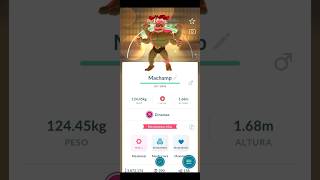 ✨️Evolucionando a Machamp Shiny Dynamax en Pokémon Go✨️ PokemonGo pokémon shorts [upl. by Olifoet345]