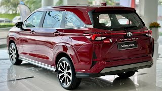 All New Toyota Veloz  2024   15L 7Seater Premium MPV  Dark Red Mica Metallic Color [upl. by Orofselet281]