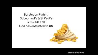 Bursledon Parish Sunday Morning Sermon 27th October 2024 [upl. by Ecnerewal]