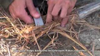 Magnesium Block Fire Starter [upl. by Renaldo880]