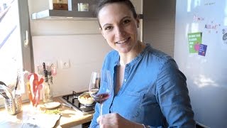 EN CUISINE AVEC CARO  SaumurChampigny La Marginale tian et longe de veau [upl. by Bronnie]