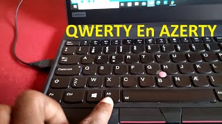 Comment Changer un Clavier de Qwerty En Azerty  Astuce Clavier Comment Changer Langue Clavier [upl. by Pattin105]