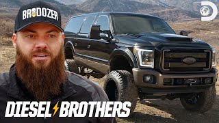 Giving Away a Rare Ford Excursion  Diesel Brothers [upl. by Placidia]