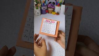 DIY desktop calendar  VcanCraft [upl. by Salohcin]