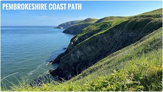 Pembrokeshire Coast Path Part 3 of 3 hiking backpacking [upl. by Amasa]