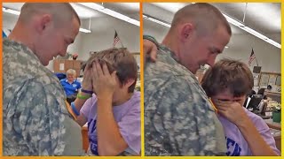 Most Emotional Soldiers Coming Home Compilation Military Homecoming [upl. by Atnwahsal767]