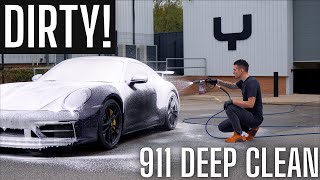 Dirty Porsche 911 Exterior Detail  ASMR [upl. by Issy]