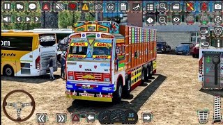 Trailer Truck Car Transporter Driving  Cargo Delivery Truck Parking Simulator  Android Aameplay 7 [upl. by Nylaras703]