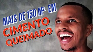 Mais de 150 m² Cimento Queimado [upl. by Delano]