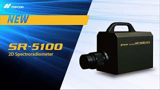 SR5100 2D Spectroradiometer  TOPCON TECHNOHOUSE [upl. by Ybbed337]