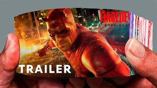 Daredevil Born Again 2025  New Trailer  Flipbook [upl. by Eilagam]