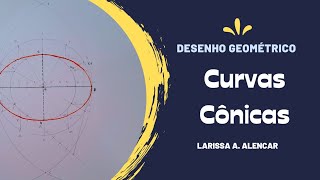 Desenho Geométrico  Curvas cônicas [upl. by Egroj472]