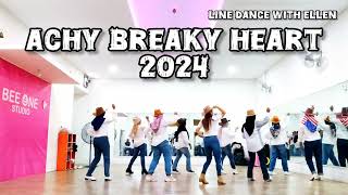 Achy Breaky Heart 2024 Line Dance [upl. by Norven]