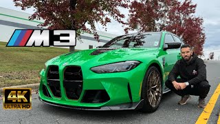 2024 M3 COMPETITION SPORT IS A WEAPON 4K [upl. by Ahsemrak]