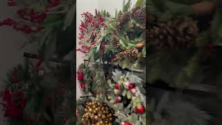 Artificial Christmas Wreaths kohls christmas christamasdecorations christmas2024 wreath [upl. by Eadrahs]