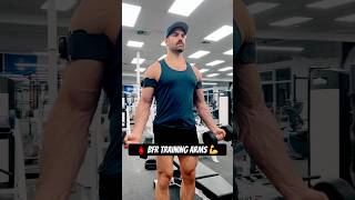 BFR Training Arms 🩸 Blood Flow Restriction Therapy bfrtraining [upl. by Enerol]