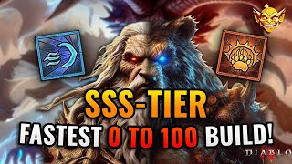 Druid Level 100 Day 1  FASTEST LEVELING  Wind Shear  Pulverize BUILD  Druid Diablo 4 Guide [upl. by Melony921]