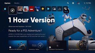 PlayStation 5  System Music  Main Menu 1 hour [upl. by Aicyle]