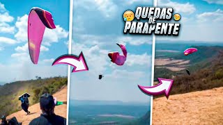 QUEDAS DE PARAPENTE REACT [upl. by Hall]