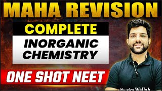 Complete INORGANIC CHEMISTRY in 1 Shot  Concepts  Most Important Questions  NEET 2023 [upl. by Zondra]