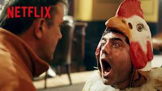 THAT Chicken Breakdown Scene In The Gentlemen  Official Clip  Netflix [upl. by Sula465]