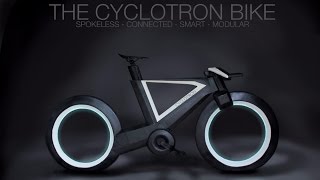 The Cyclotron bike with spokeless wheels [upl. by Norvell296]