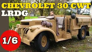 Chevrolet 30 CWT du LRDG  16 scale [upl. by Kathye]